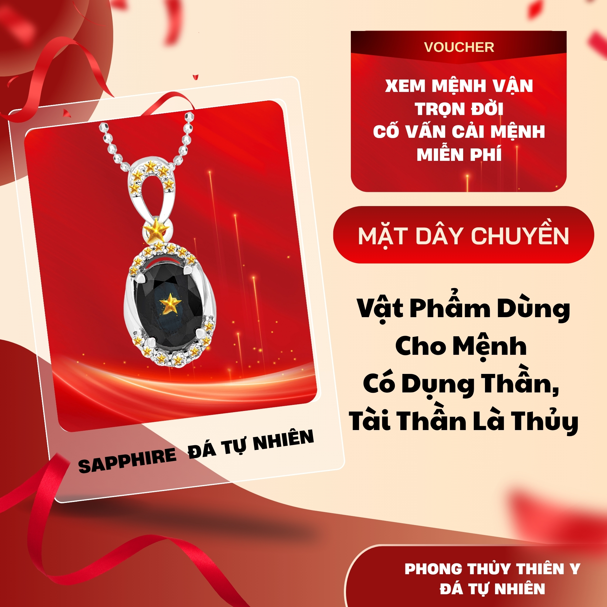 Đá Sapphire Đen – Hộ mệnh – Trấn trạch – Củng cố nội lực và quyền uy