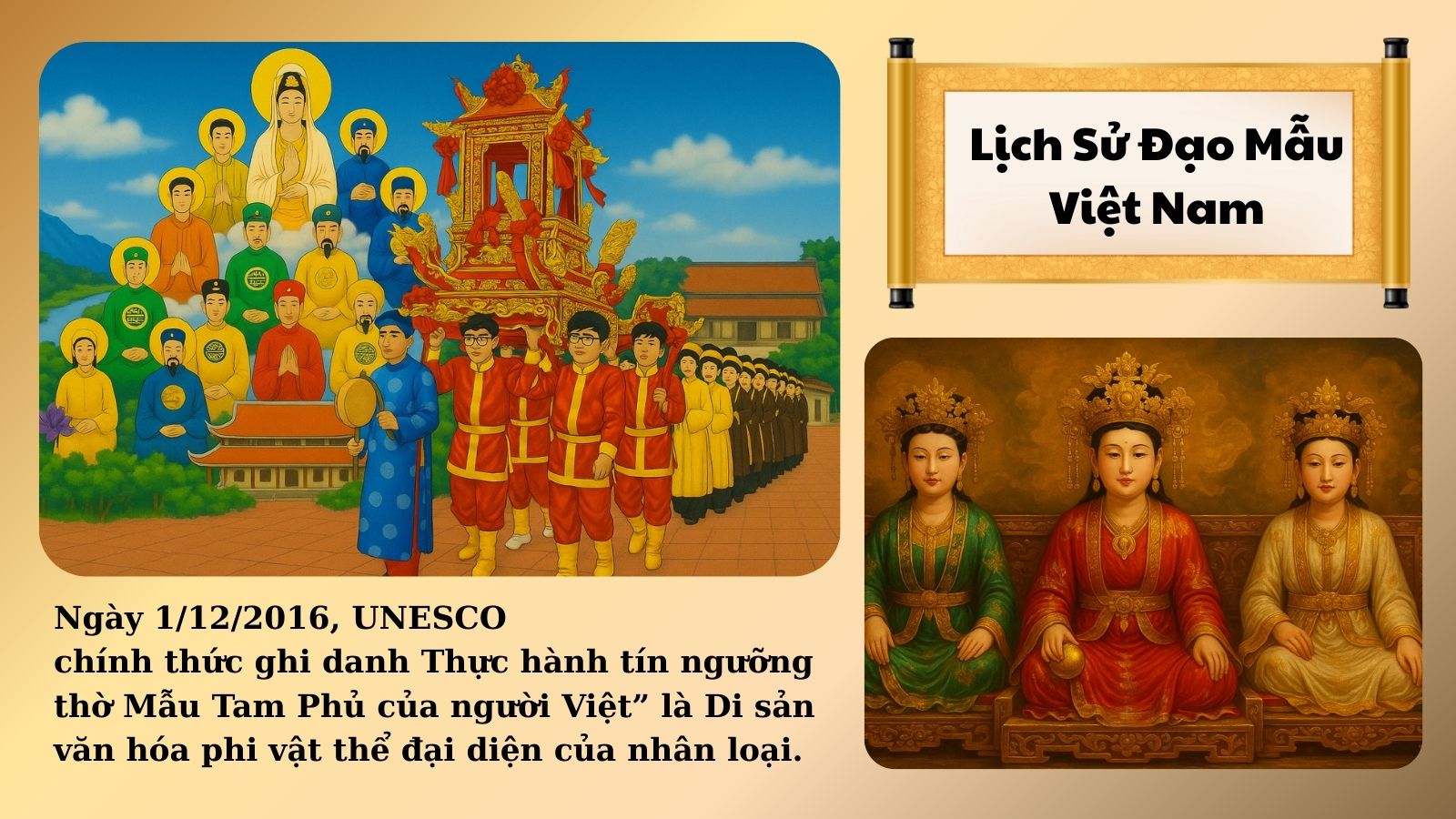 Tóm tắt Lịch Sử Đạo Mẫu, Tam Tứ Phủ Vạn Linh,