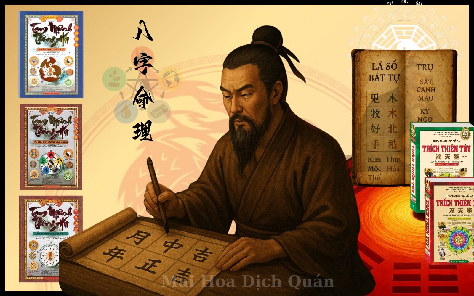 Bát tự là gì? Vận dụng Bát tự – Tứ trụ để luận đoán vận mệnh